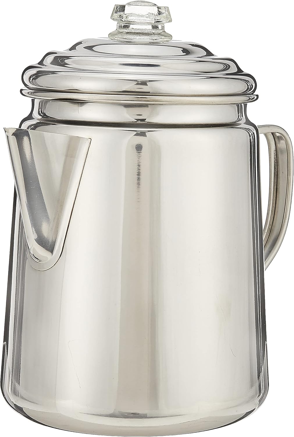 Coleman Stainless Steel Coffee Percolator, 12-Cup Capacity Durable Outdoor Coffee Maker for Camping, Backpacking, RV, Stovetop, Campfire, & More, No Filters Needed - Image 2